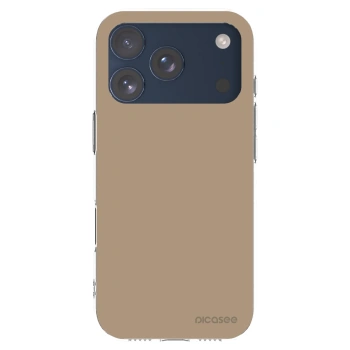 Picasee διαφανής θήκη σιλικόνης Apple iPhone 17 Pro - Soft Sand