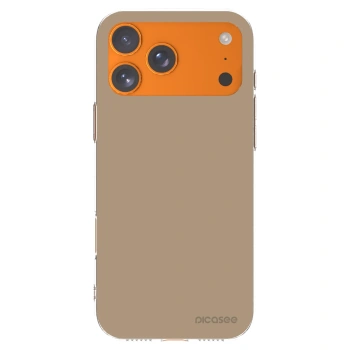 Picasee διαφανής θήκη σιλικόνης Apple iPhone 17 Pro Max - Soft Sand