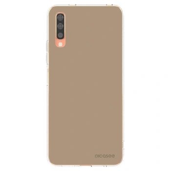 Picasee διαφανής θήκη σιλικόνης Samsung Galaxy A70 A705F - Soft Sand
