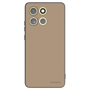 Picasee Μαύρη θήκη σιλικόνης για Motorola Moto G86 Power 5G - Soft Sand
