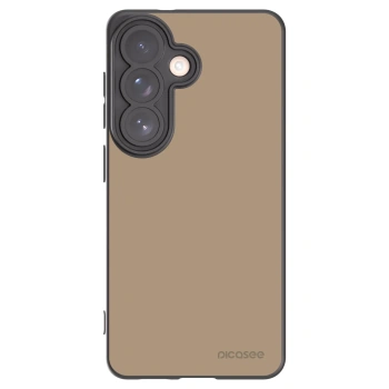 Picasee Μαύρη θήκη σιλικόνης για Samsung Galaxy S26 - Soft Sand