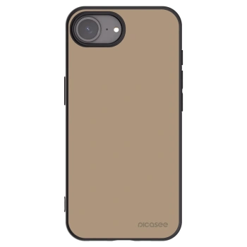 Picasee Μαύρη θήκη σιλικόνης για Apple iPhone 17e - Soft Sand