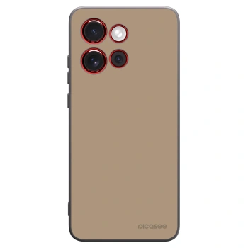 Picasee Μαύρη θήκη σιλικόνης για Motorola Edge 60 Neo 5G - Soft Sand