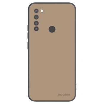 Picasee Μαύρη θήκη σιλικόνης για Xiaomi Redmi Note 8 - Soft Sand