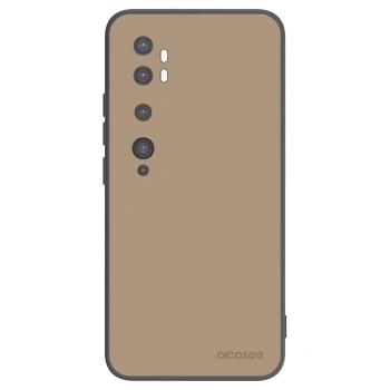 Picasee Μαύρη θήκη σιλικόνης για Xiaomi Mi Note 10 (Pro) - Soft Sand