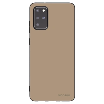 Picasee Μαύρη θήκη σιλικόνης για Samsung Galaxy S20+ G985F - Soft Sand