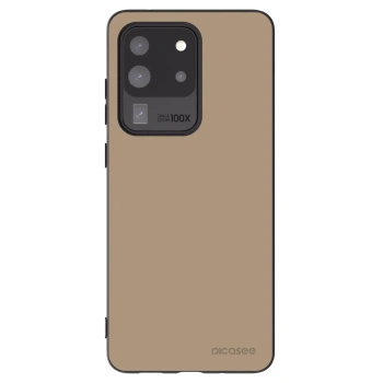 Picasee Μαύρη θήκη σιλικόνης για Samsung Galaxy S20 Ultra 5G G988F - Soft Sand