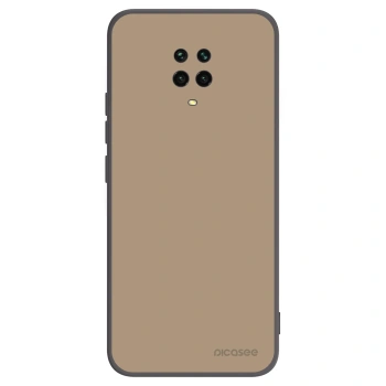 Picasee Μαύρη θήκη σιλικόνης για Xiaomi Redmi Note 9S - Soft Sand
