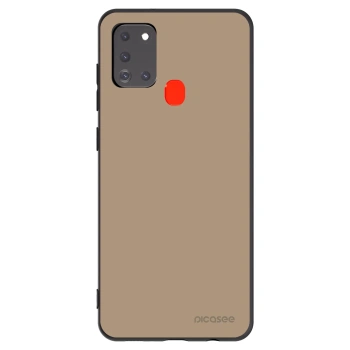 Picasee Μαύρη θήκη σιλικόνης για Samsung Galaxy A21s - Soft Sand