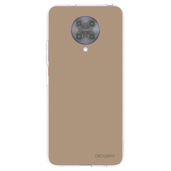 Picasee διαφανής θήκη σιλικόνης Xiaomi Poco F2 Pro - Soft Sand