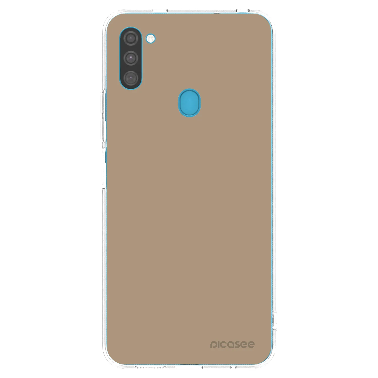 Picasee διαφανής θήκη σιλικόνης Samsung Galaxy M11 - Soft Sand
