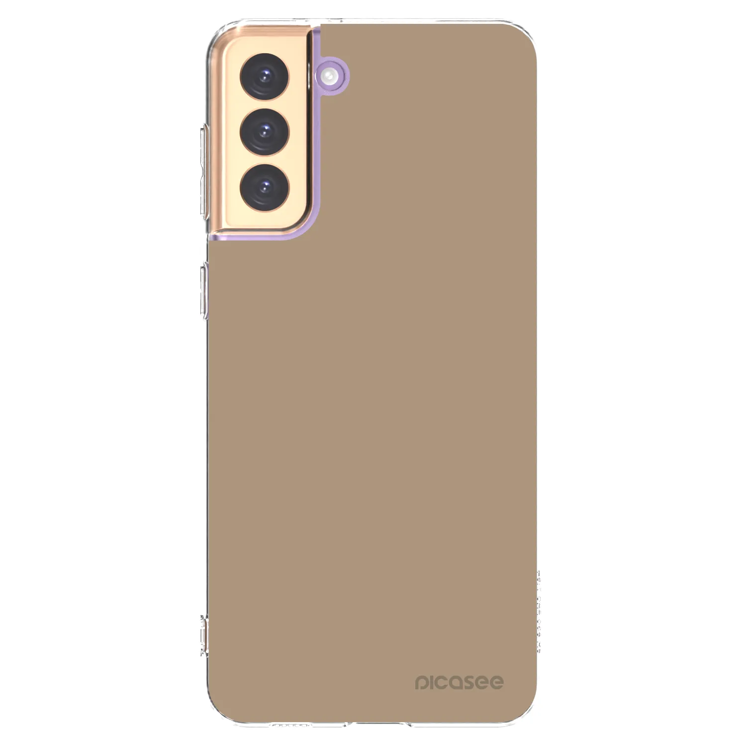 Picasee διαφανής θήκη σιλικόνης Samsung Galaxy S21+ 5G G996F - Soft Sand