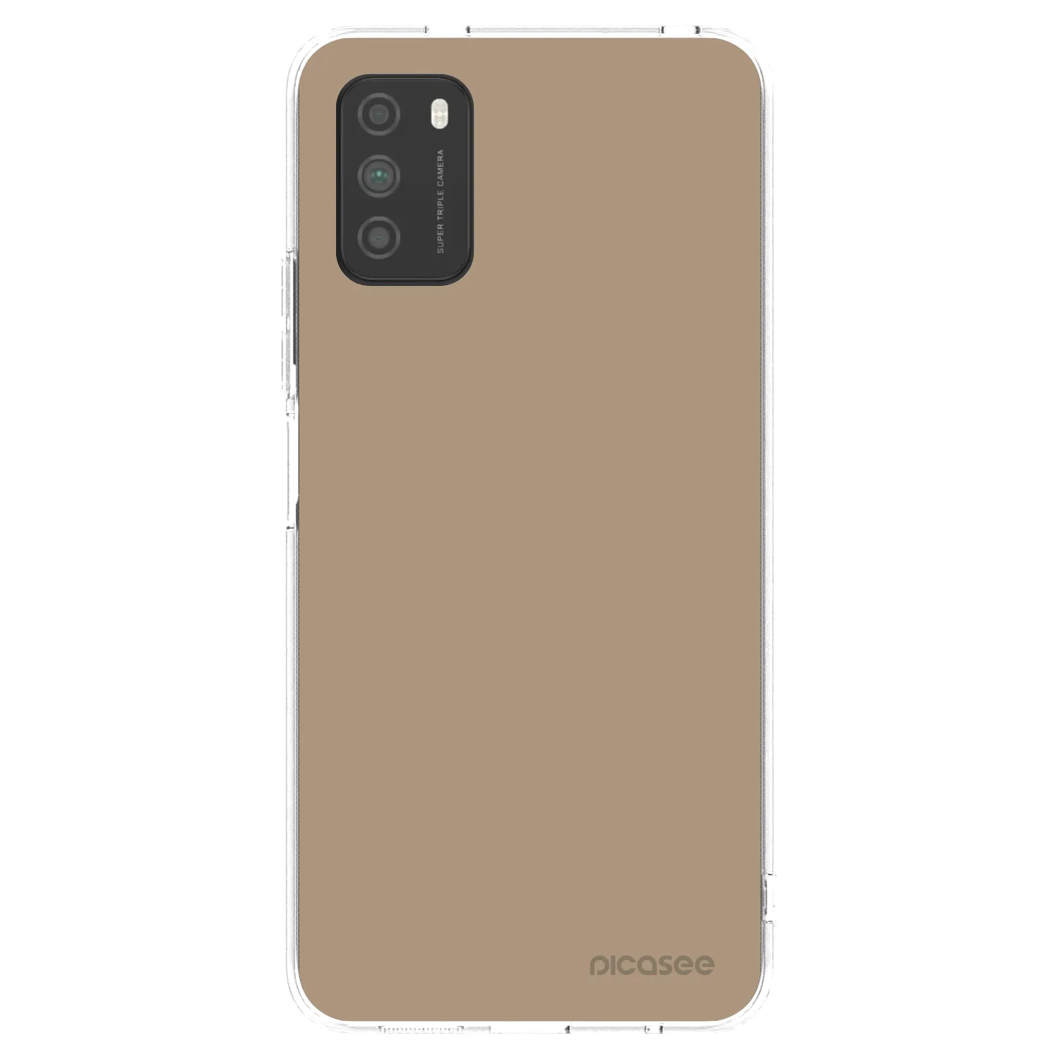 Picasee διαφανής θήκη σιλικόνης Xiaomi Poco M3 - Soft Sand