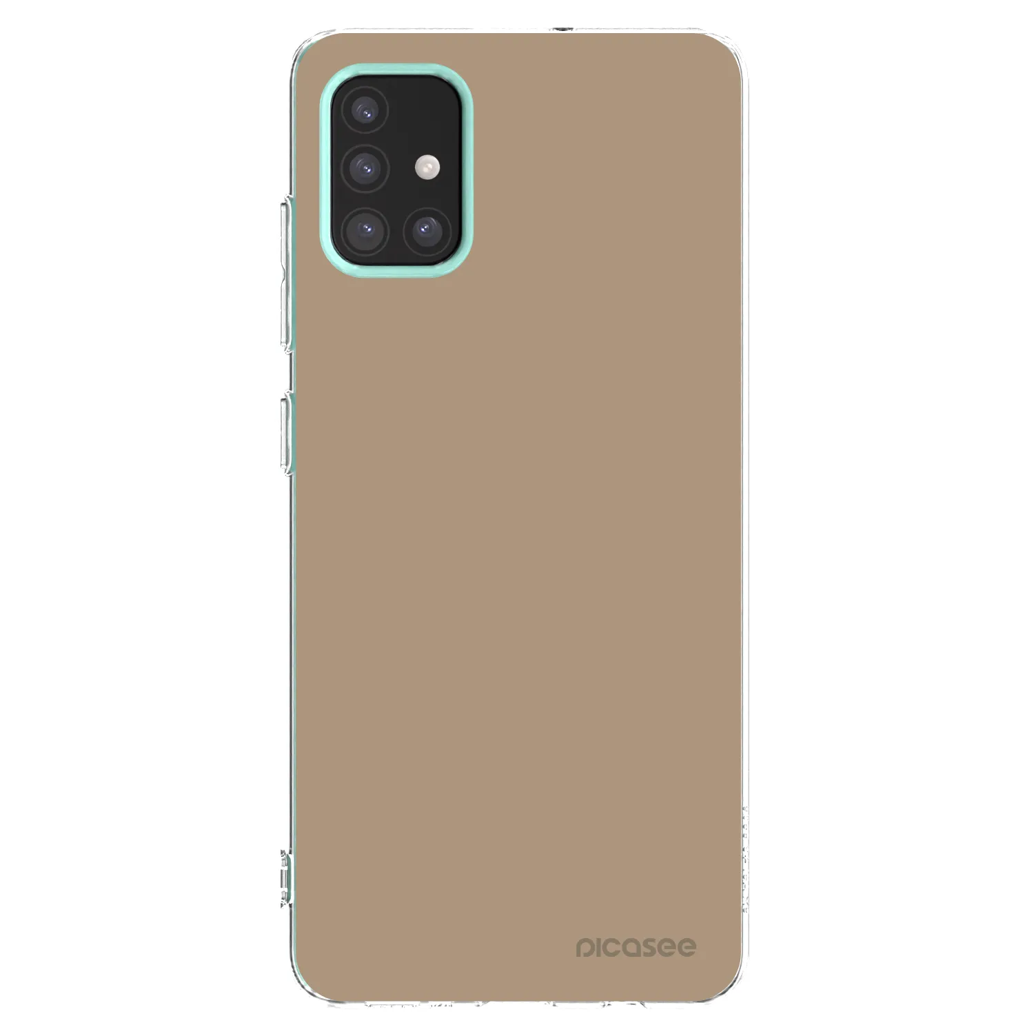 Picasee διαφανής θήκη σιλικόνης Samsung Galaxy M31s - Soft Sand