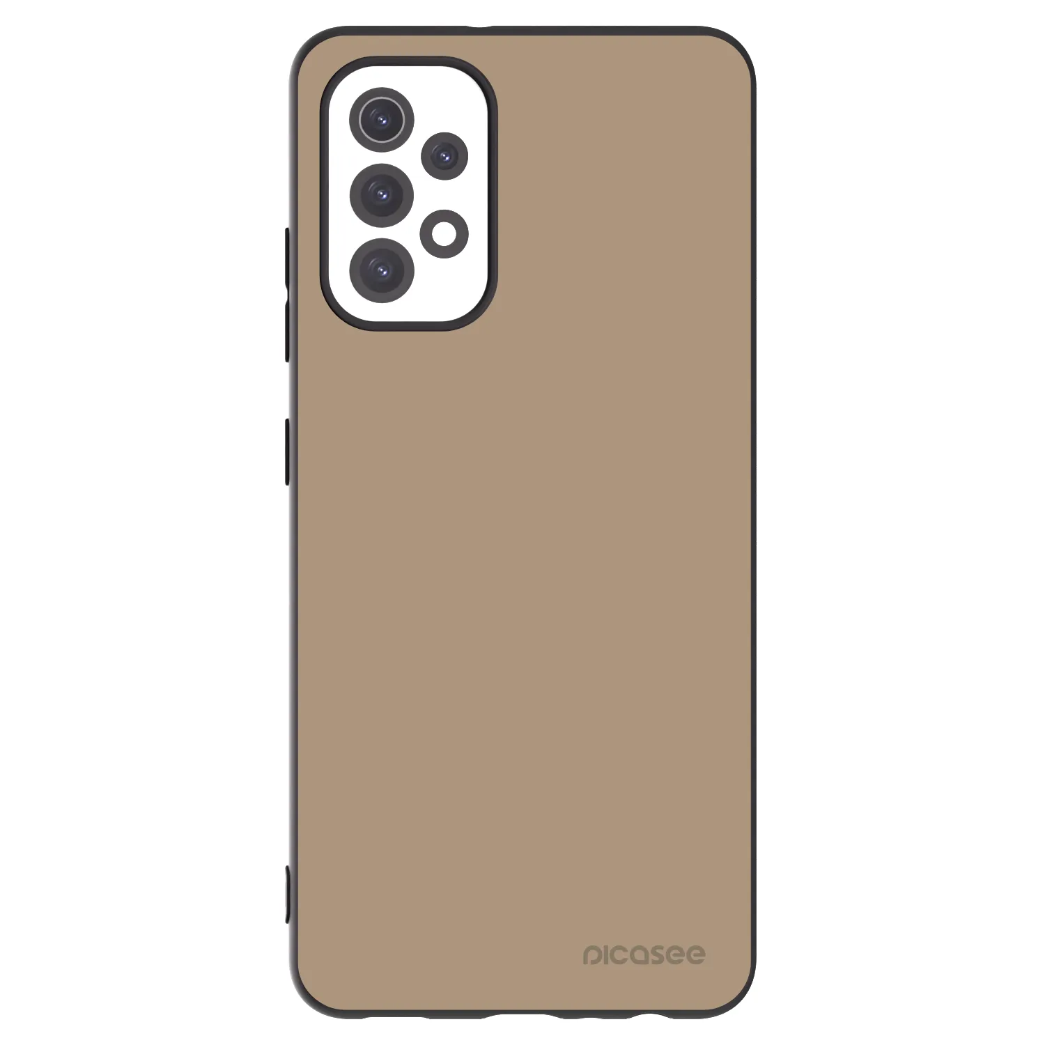 Picasee Μαύρη θήκη σιλικόνης για Samsung Galaxy A32 5G A326B - Soft Sand