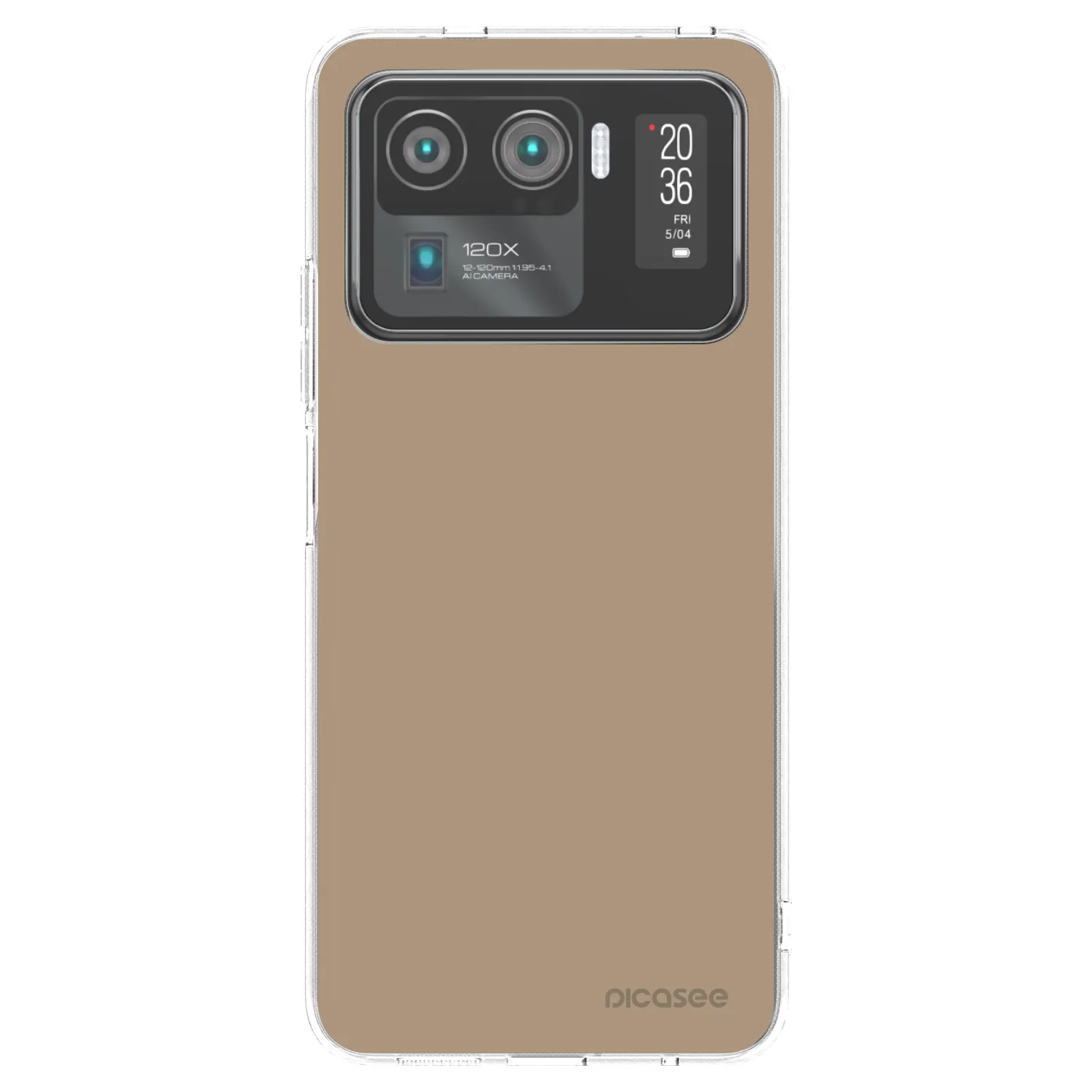Picasee διαφανής θήκη σιλικόνης Xiaomi Mi 11 Ultra - Soft Sand