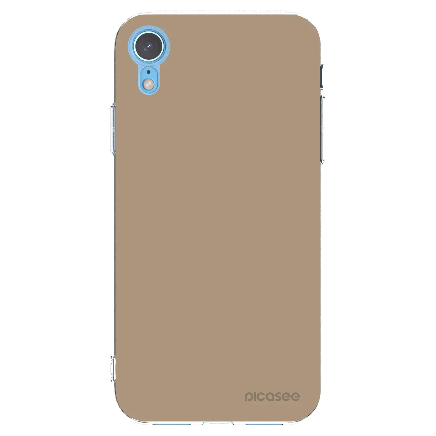 Picasee διαφανής θήκη σιλικόνης Apple iPhone XR - Soft Sand
