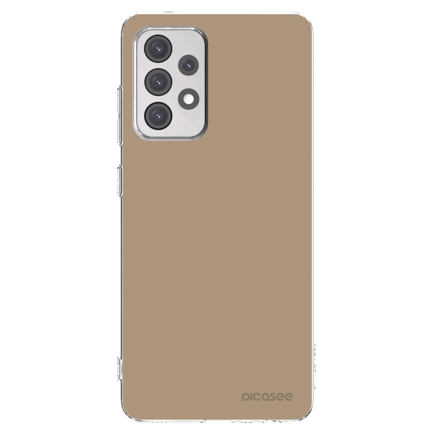 Picasee διαφανής θήκη σιλικόνης Samsung Galaxy A52s 5G A528B - Soft Sand