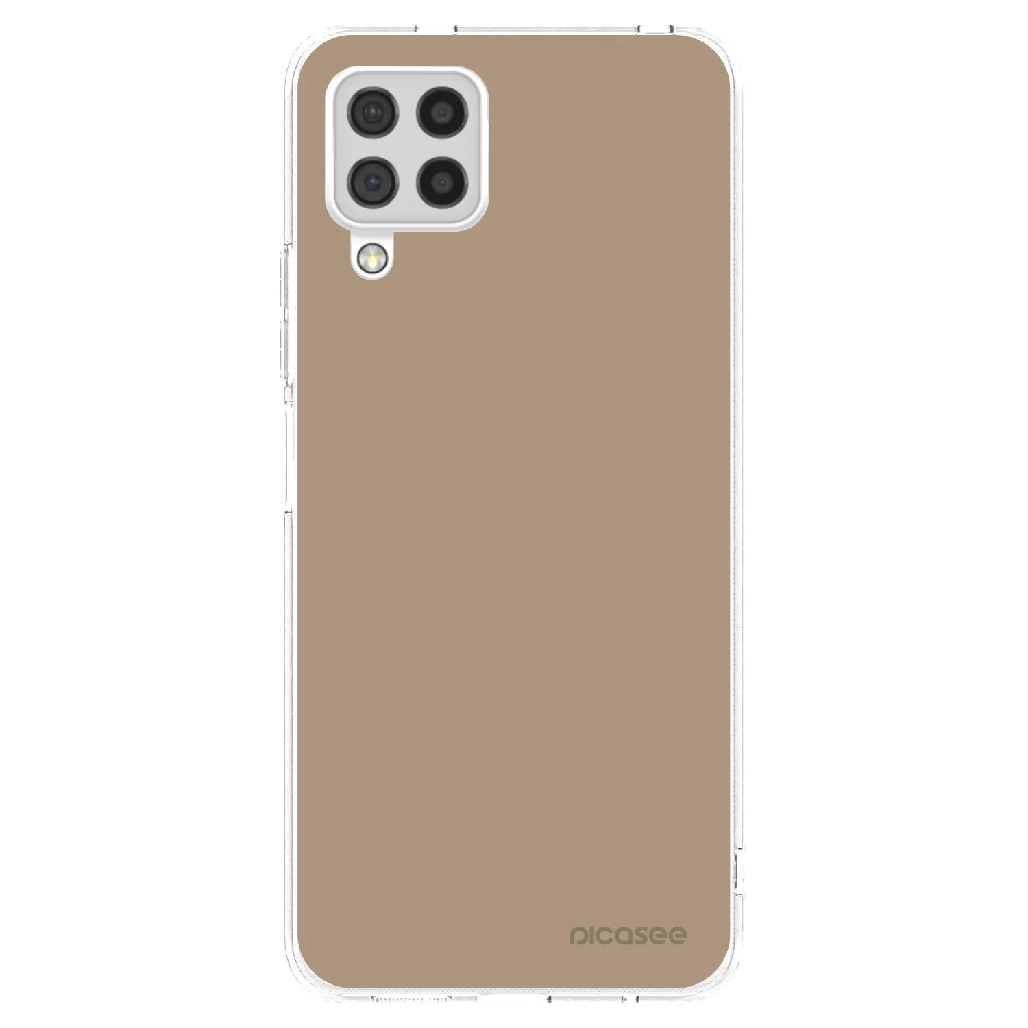 Picasee διαφανής θήκη σιλικόνης Samsung Galaxy A22 A225F 4G - Soft Sand