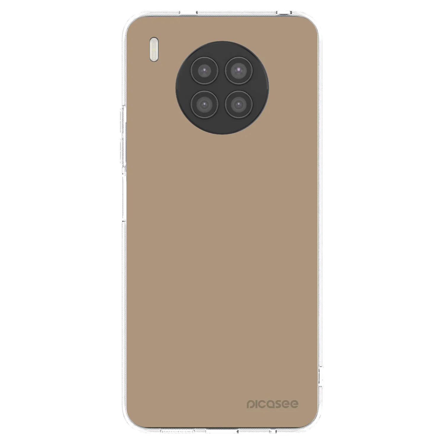 Picasee διαφανής θήκη σιλικόνης Huawei Nova 8i - Soft Sand