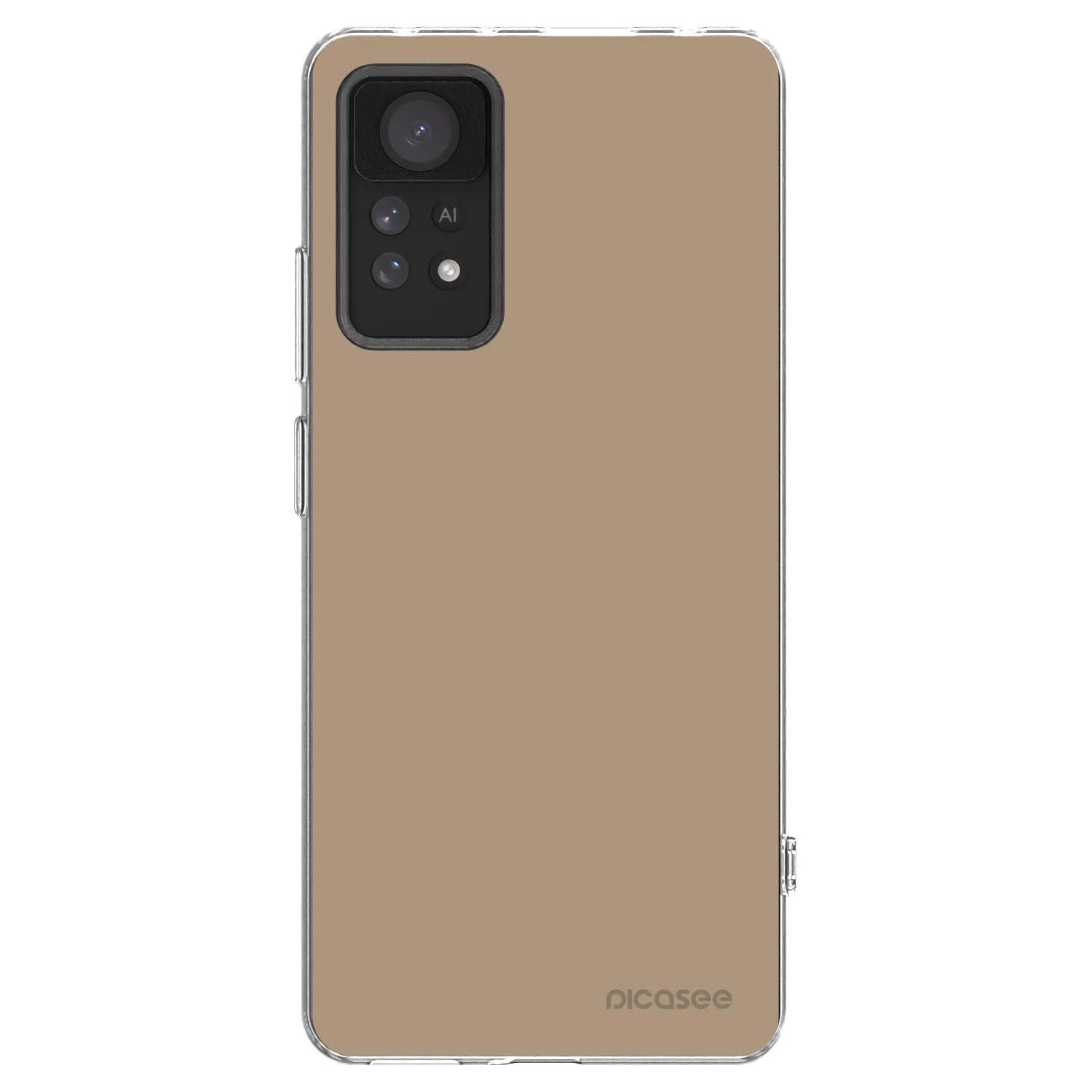 Picasee διαφανής θήκη σιλικόνης Xiaomi Redmi Note 11 Pro 5G - Soft Sand