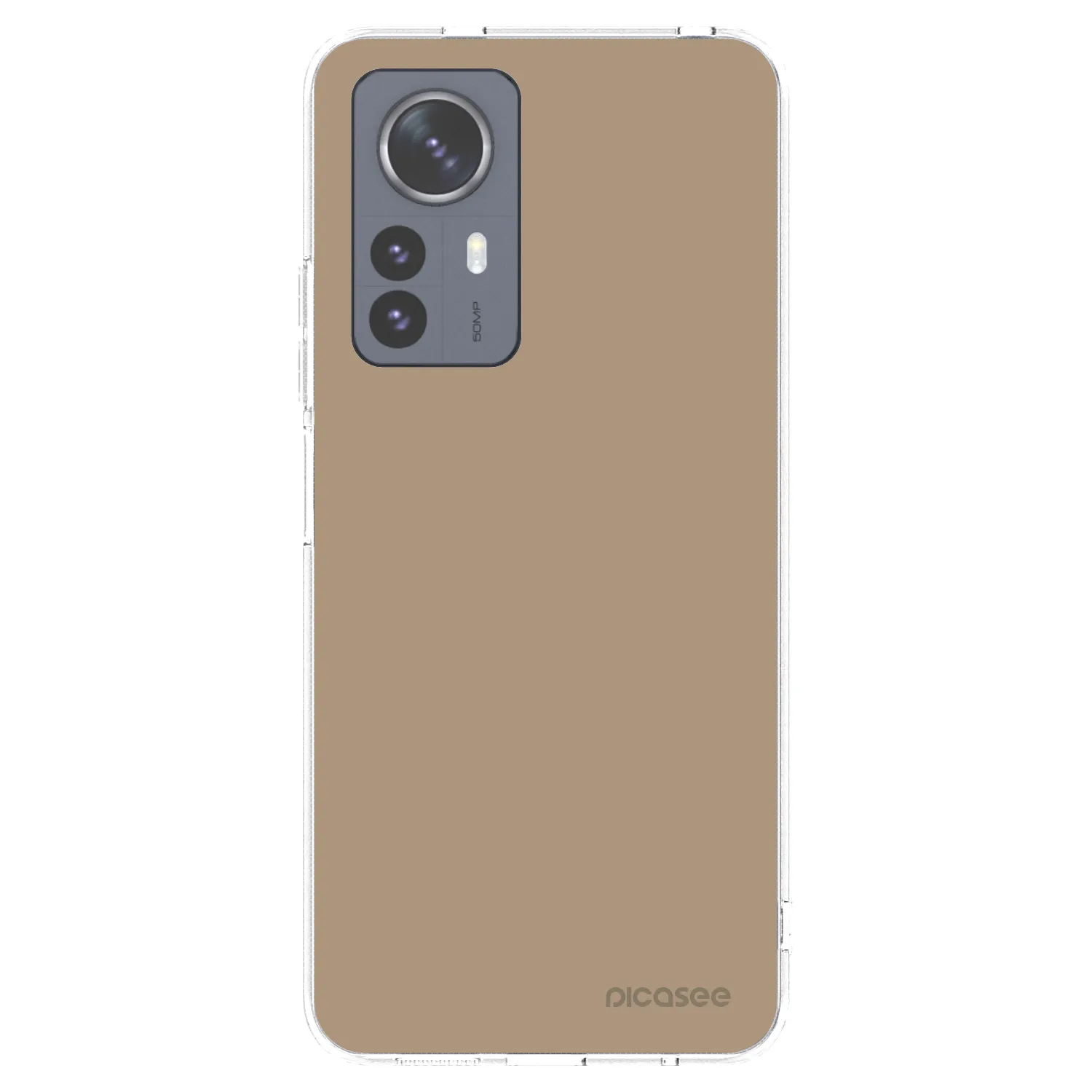 Picasee διαφανής θήκη σιλικόνης Xiaomi 12 Pro - Soft Sand