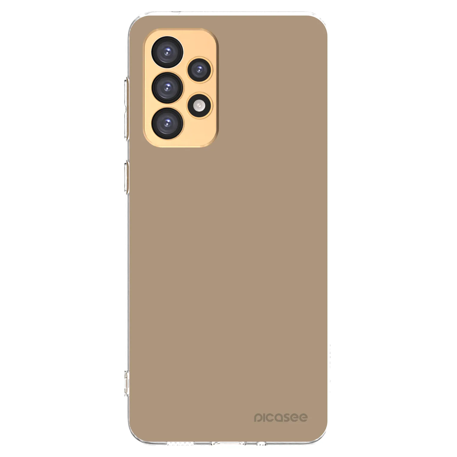 Picasee διαφανής θήκη σιλικόνης Samsung Galaxy A33 5G A336 - Soft Sand