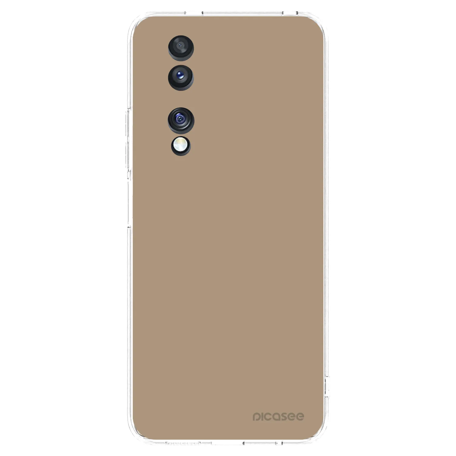 Picasee διαφανής θήκη σιλικόνης Honor 70 - Soft Sand