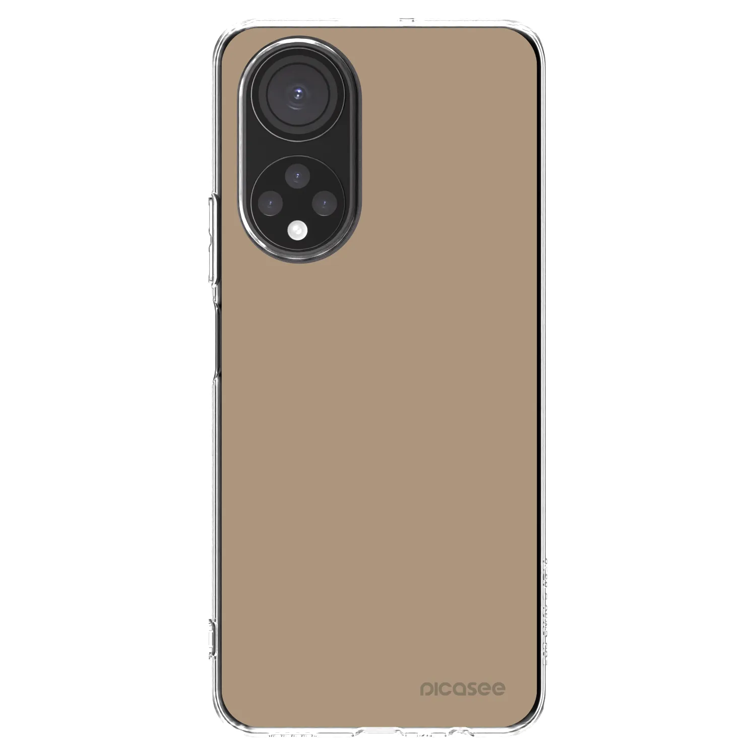 Picasee διαφανής θήκη σιλικόνης Honor X7 - Soft Sand