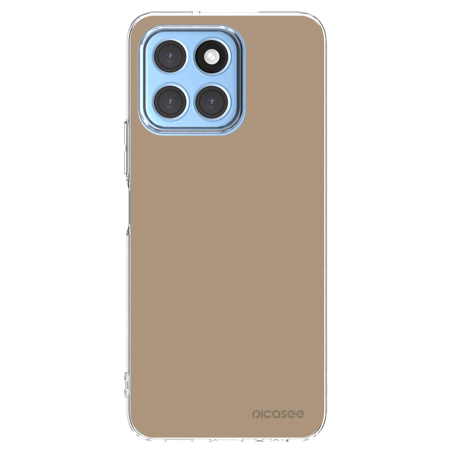 Picasee διαφανής θήκη σιλικόνης Honor X8 5G - Soft Sand