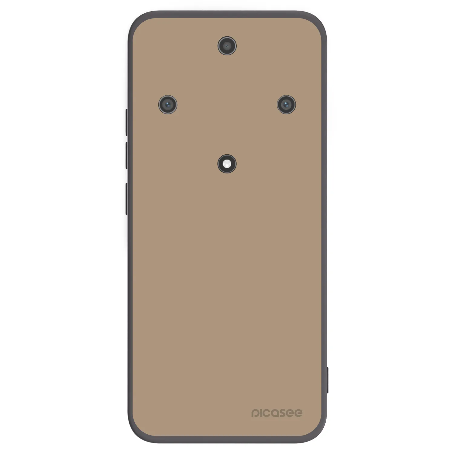 Picasee Μαύρη θήκη σιλικόνης για Honor Magic5 Lite 5G - Soft Sand