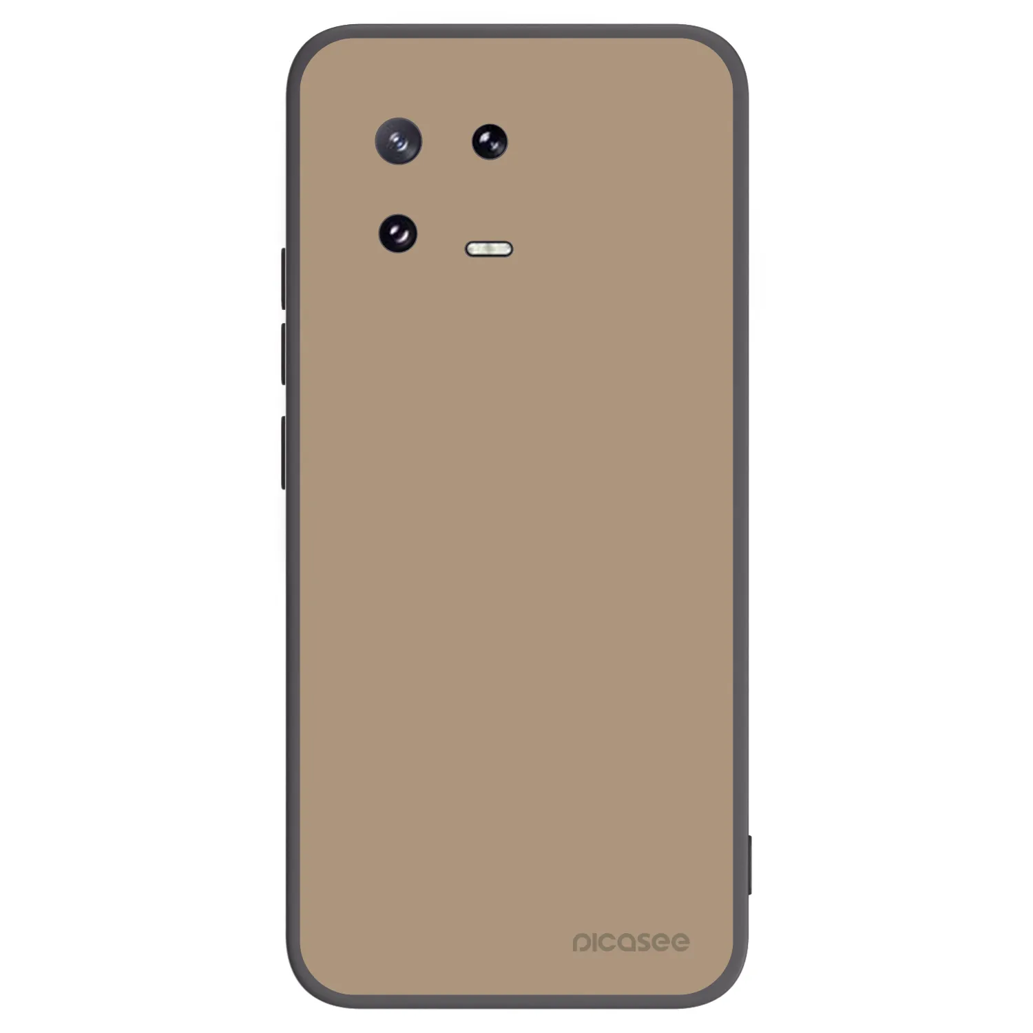 Picasee Μαύρη θήκη σιλικόνης για Xiaomi 13 Pro - Soft Sand
