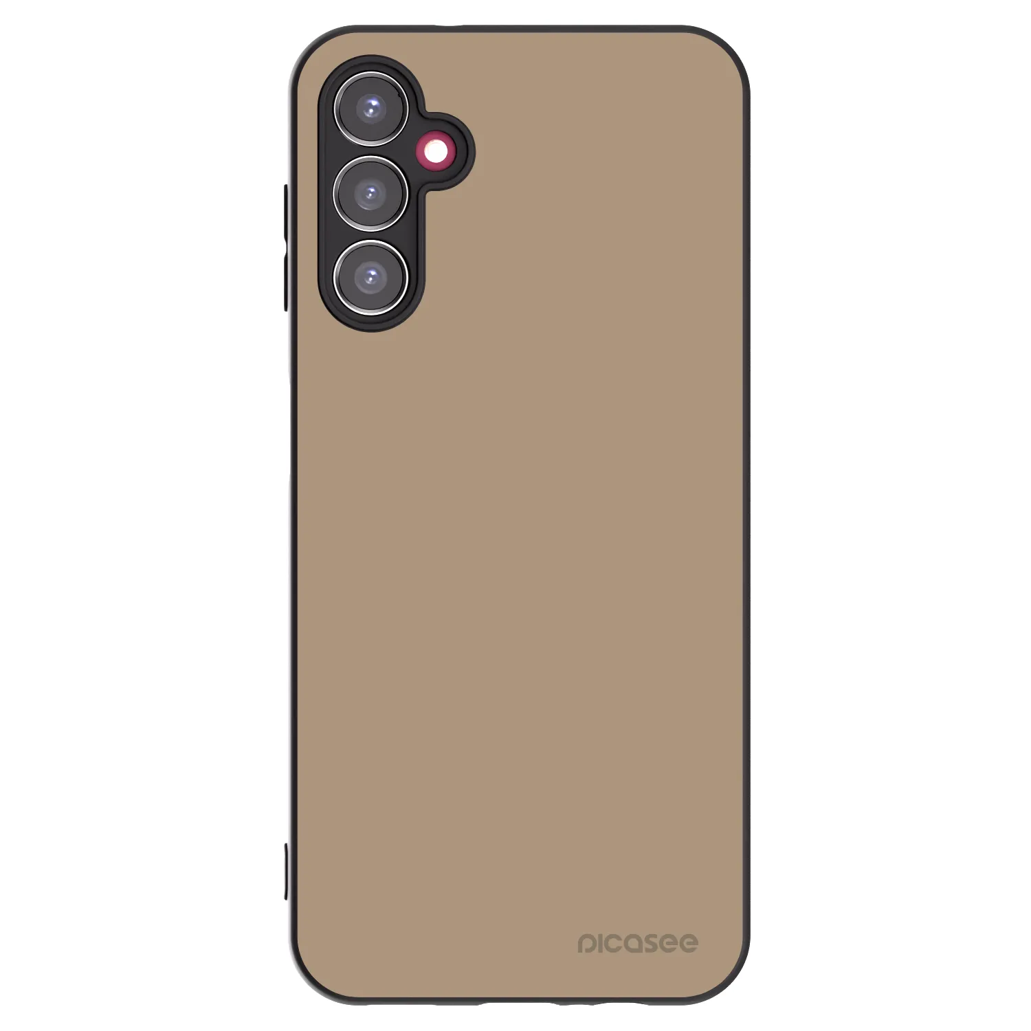 Picasee Μαύρη θήκη σιλικόνης για Samsung Galaxy A14 4G A145R - Soft Sand