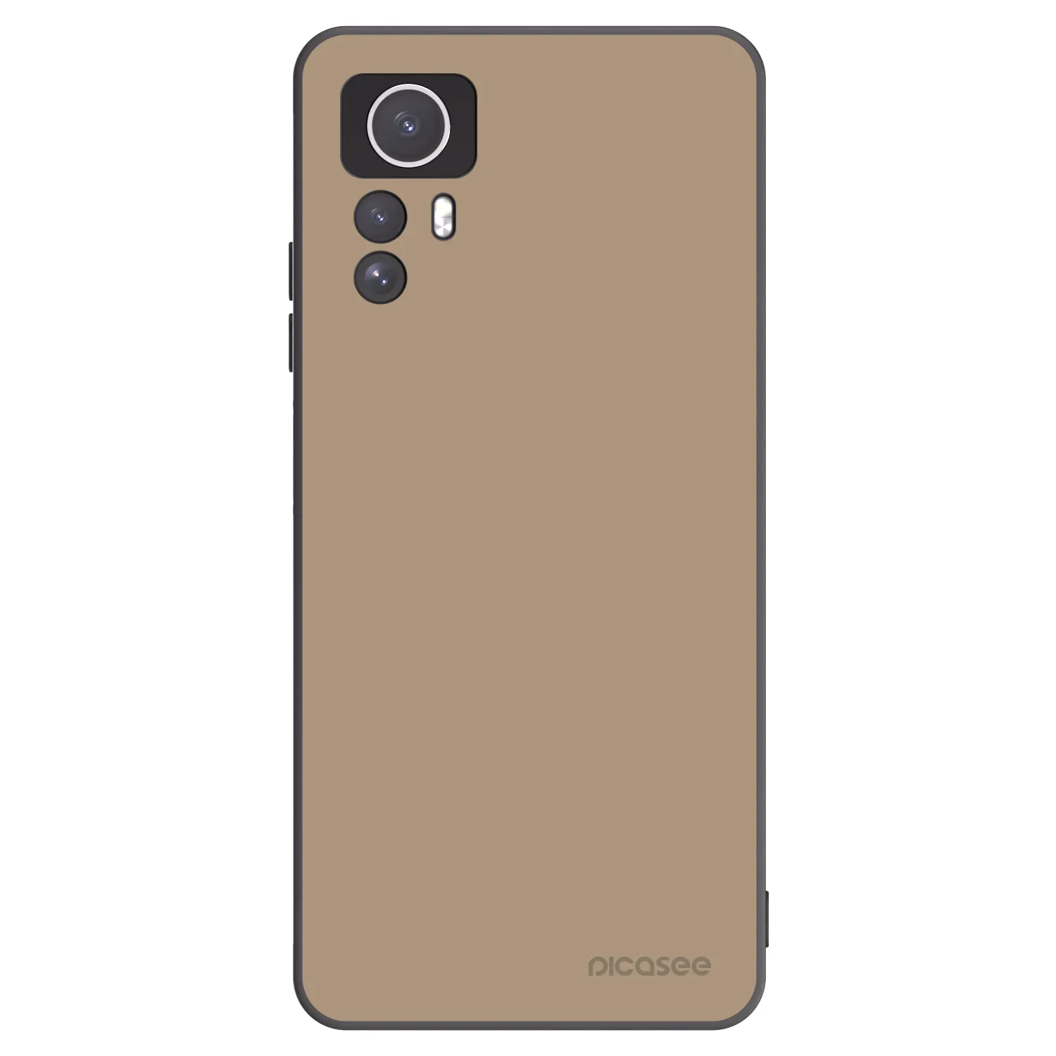 Picasee Μαύρη θήκη σιλικόνης για Xiaomi Redmi Note 12S - Soft Sand