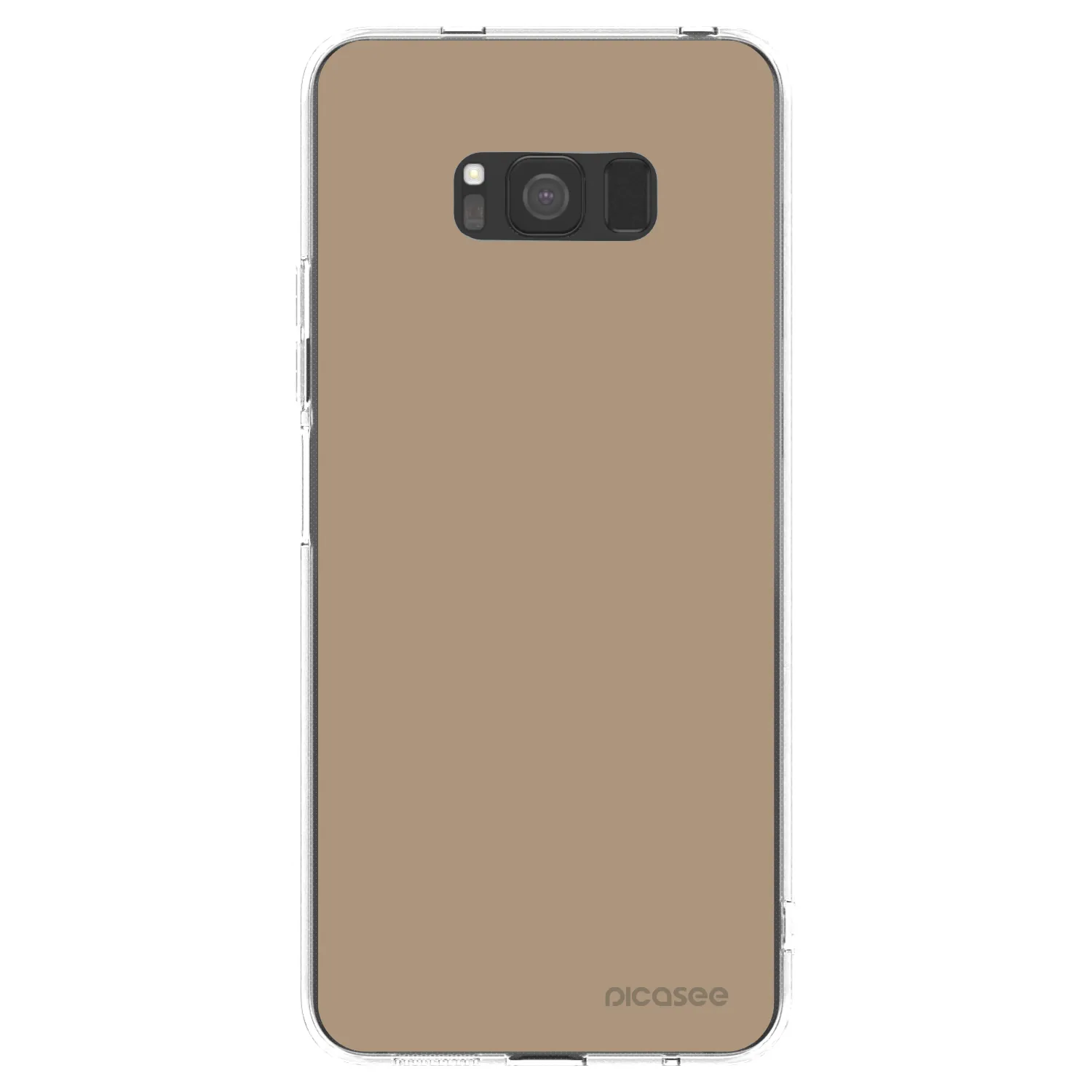Picasee διαφανής θήκη σιλικόνης Samsung Galaxy S8 G950F - Soft Sand