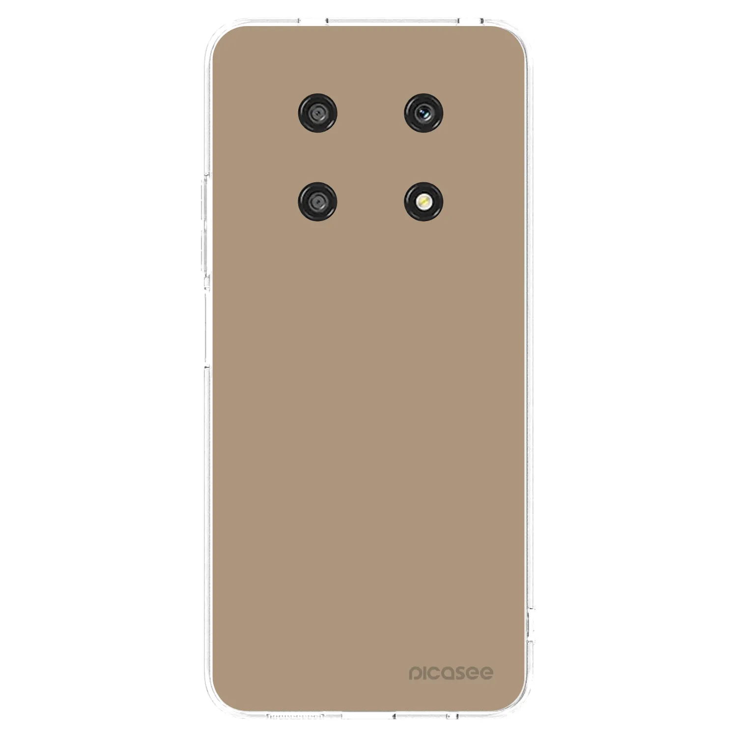 Picasee διαφανής θήκη σιλικόνης Honor Magic4 Lite 5G - Soft Sand