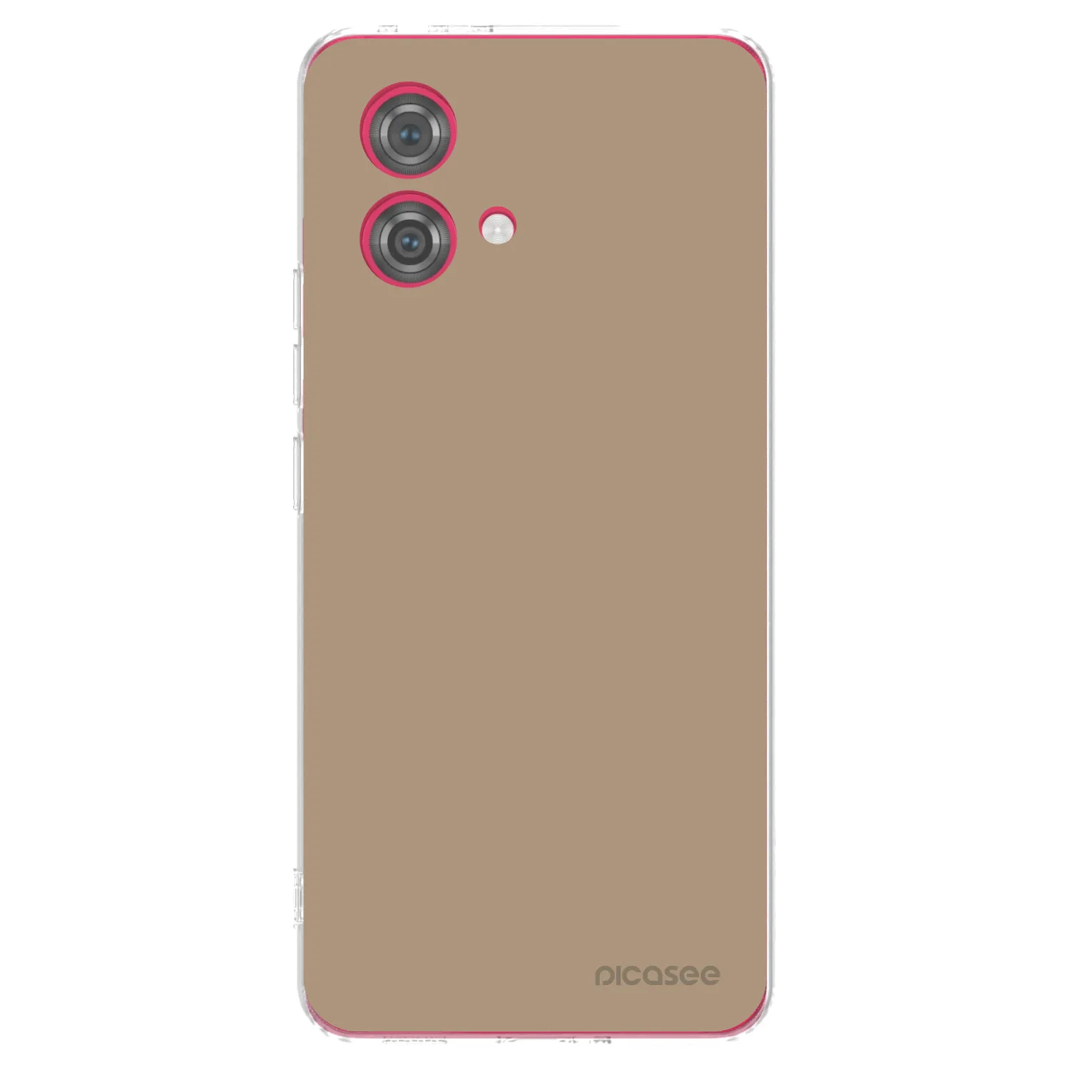 Picasee διαφανής θήκη σιλικόνης Motorola Moto G84 5G - Soft Sand