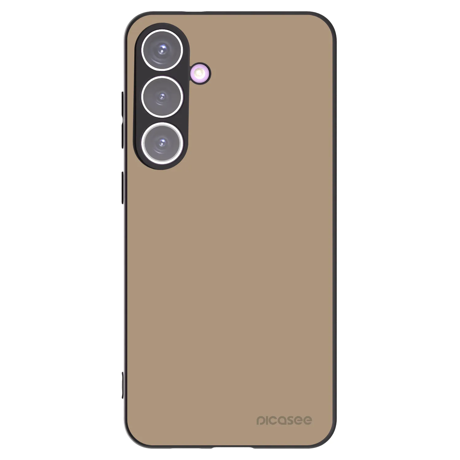 Picasee Μαύρη θήκη σιλικόνης για Samsung Galaxy S24+ S926B 5G - Soft Sand