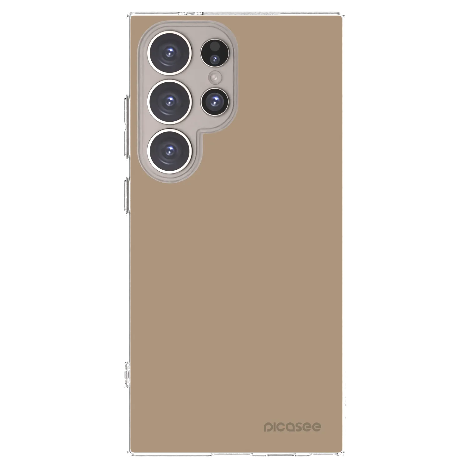 Picasee διαφανής θήκη σιλικόνης Samsung Galaxy S24 Ultra S928B 5G - Soft Sand