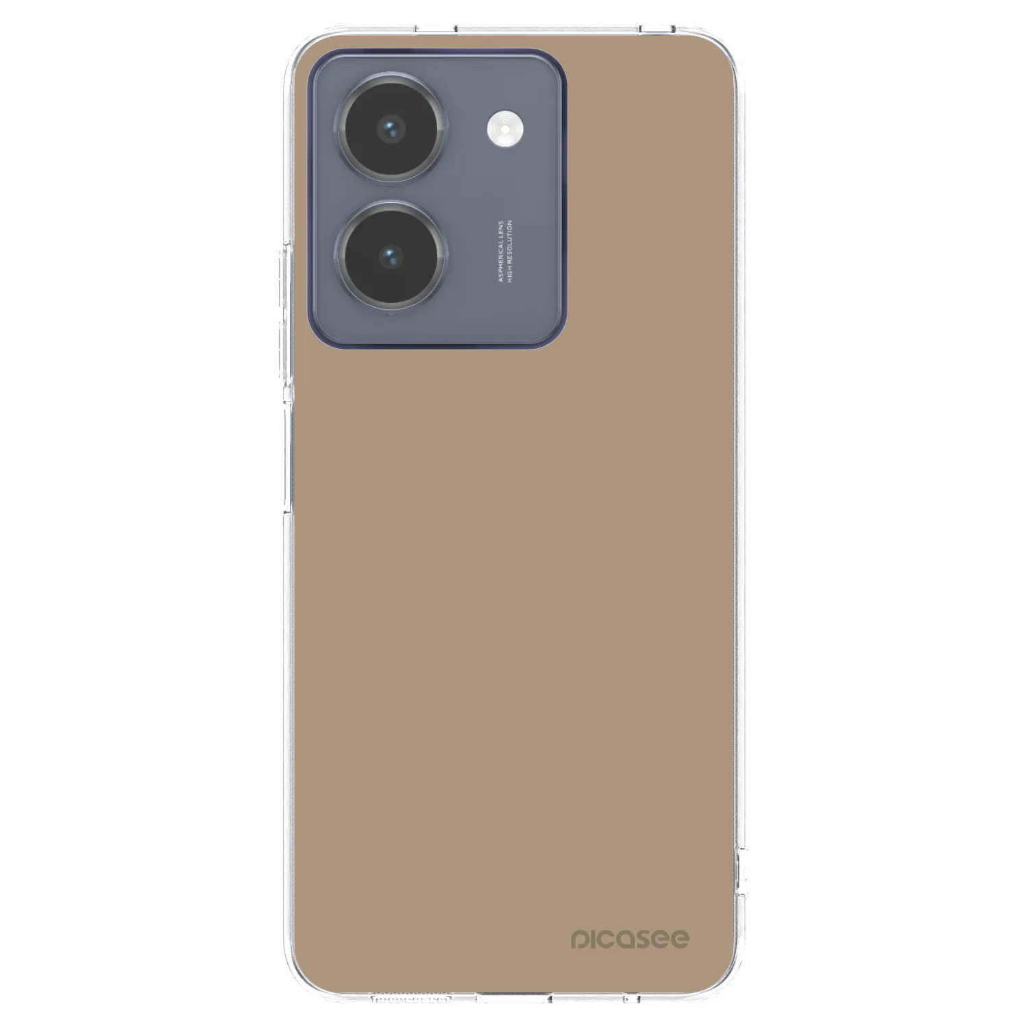 Picasee διαφανής θήκη σιλικόνης Vivo Y36 4G - Soft Sand