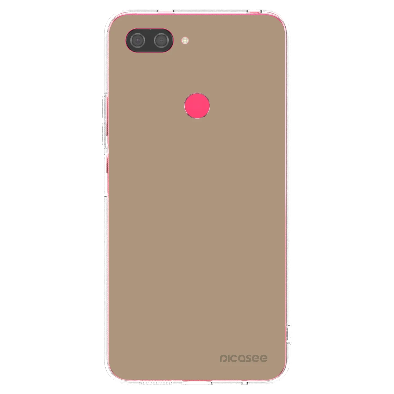 Picasee διαφανής θήκη σιλικόνης Xiaomi Mi 8 Lite - Soft Sand