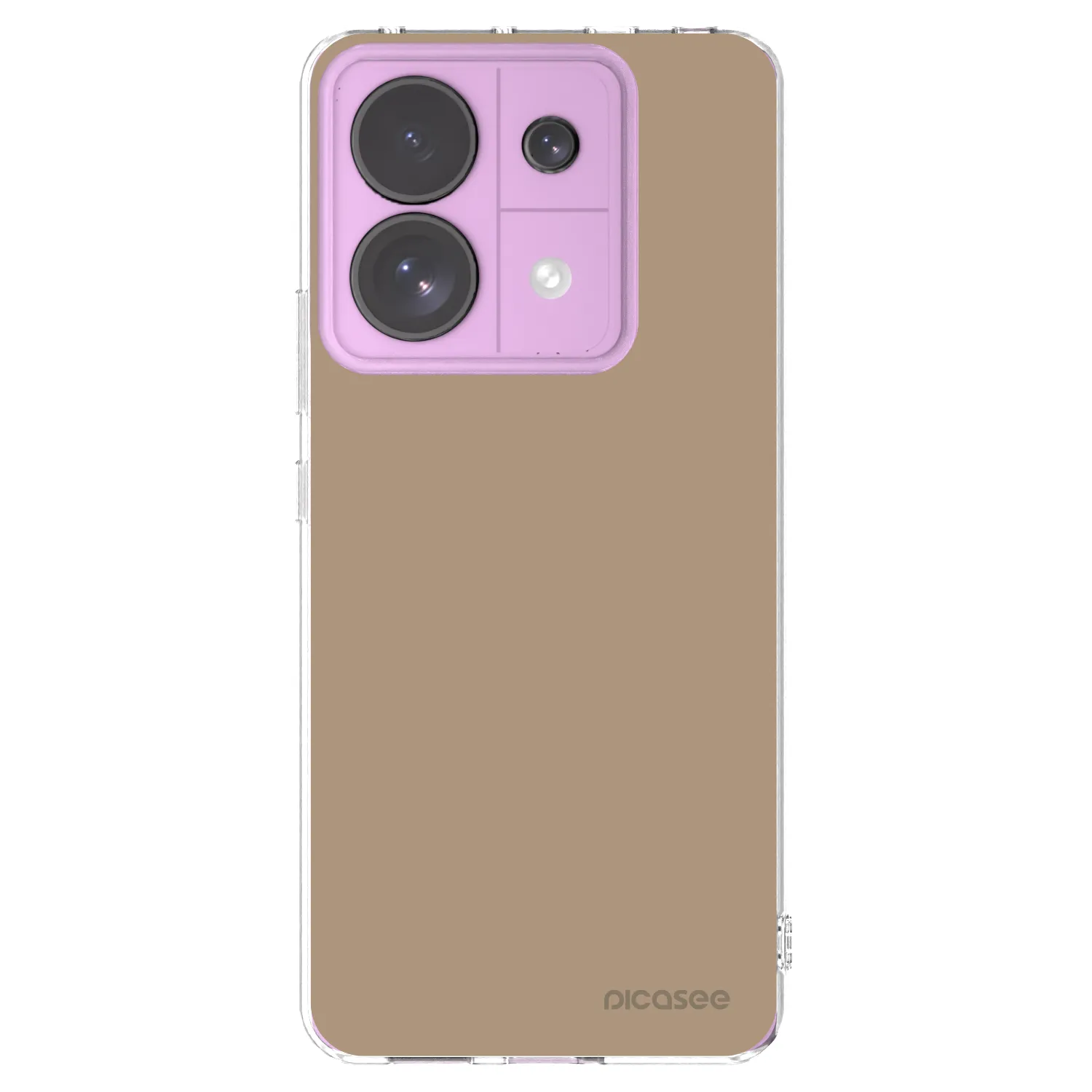 Picasee διαφανής θήκη σιλικόνης Xiaomi Redmi Note 13 Pro 5G - Soft Sand