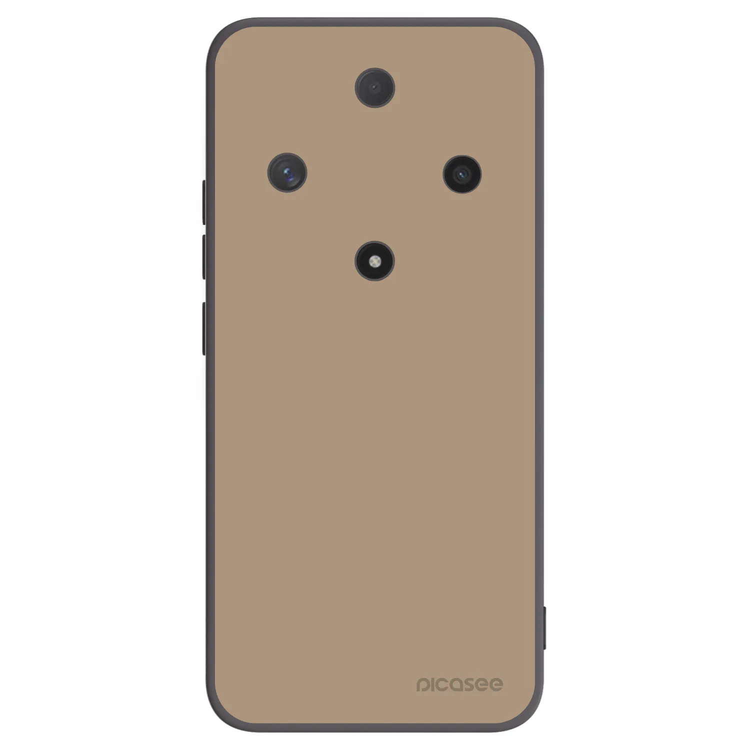 Picasee Μαύρη θήκη σιλικόνης για Honor Magic6 Lite 5G - Soft Sand