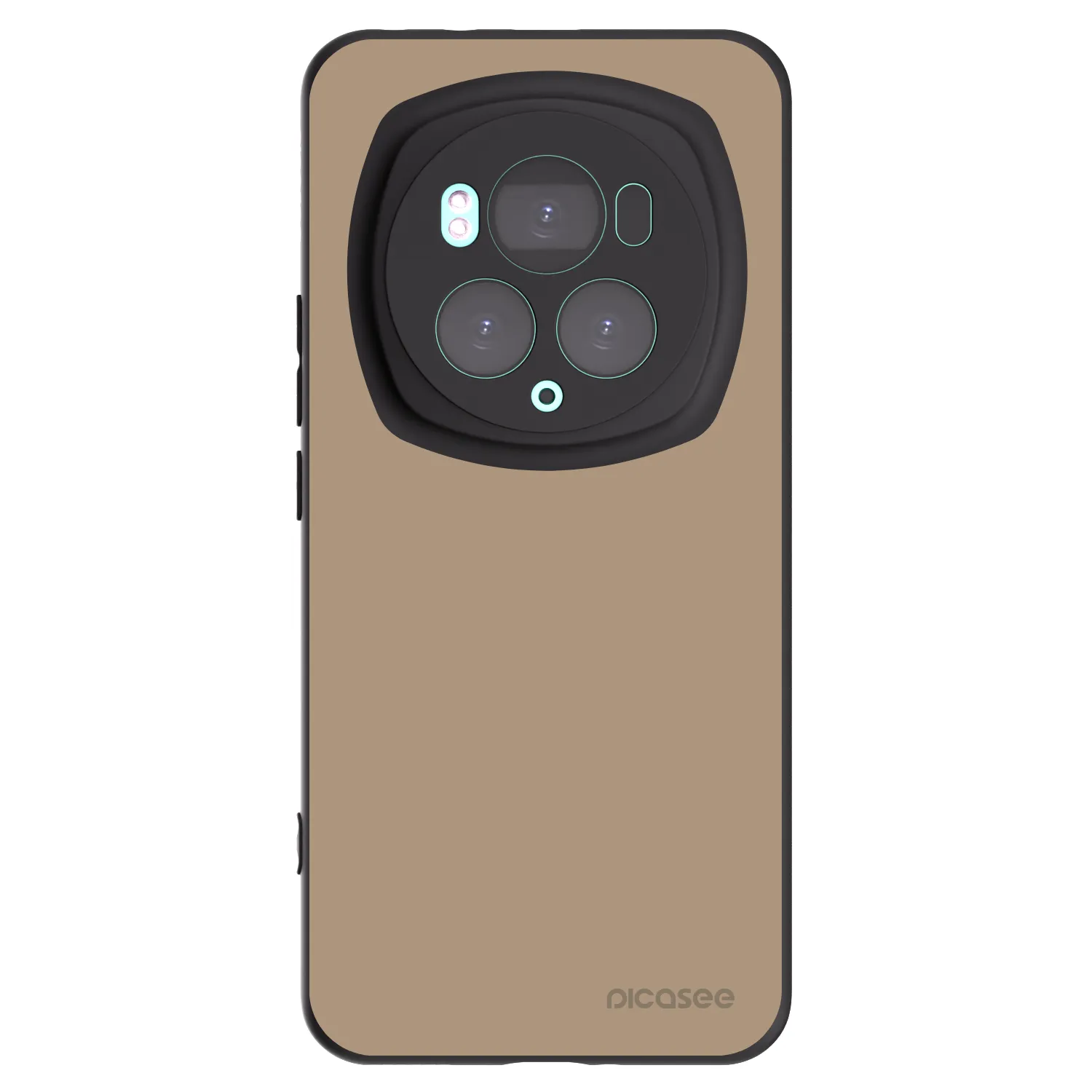 Picasee Μαύρη θήκη σιλικόνης για Honor Magic6 Pro - Soft Sand