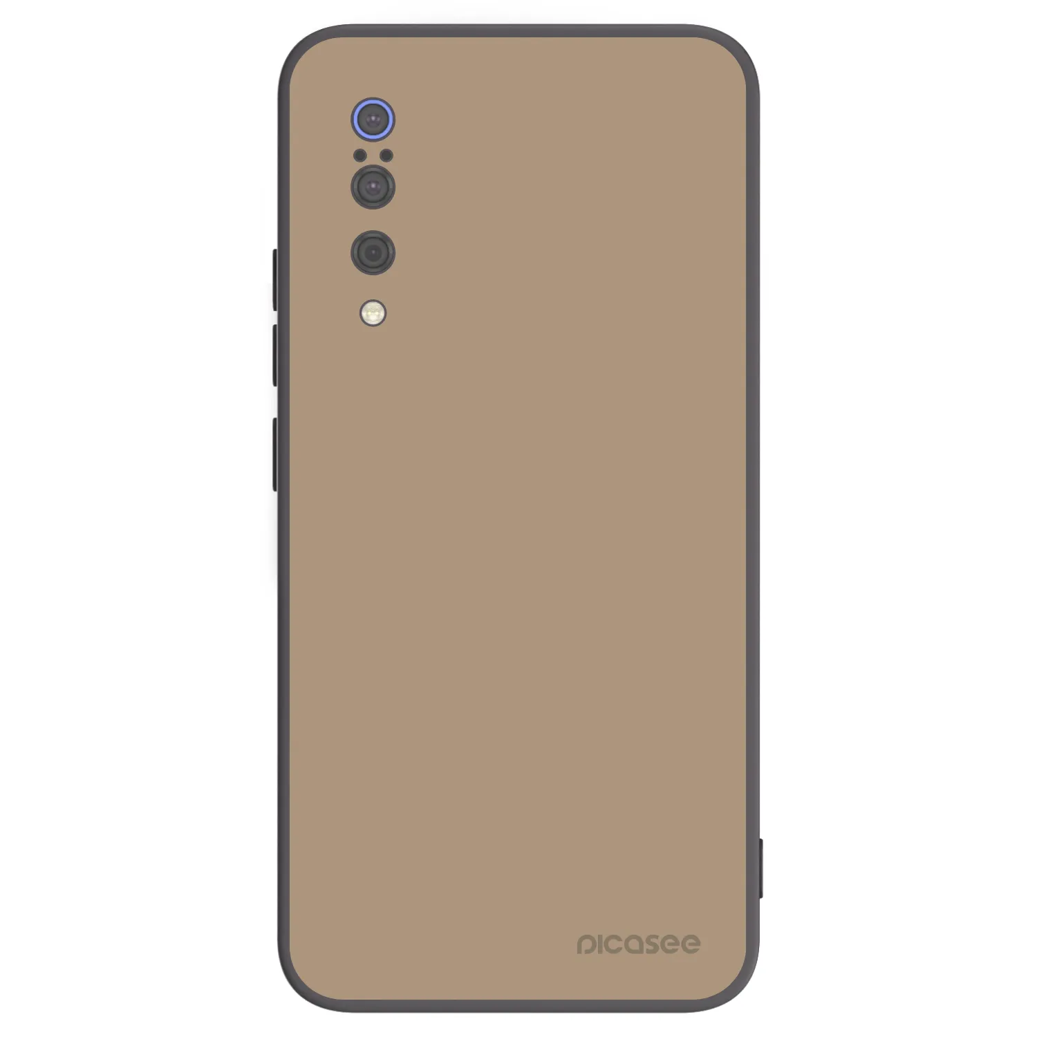 Picasee Μαύρη θήκη σιλικόνης για Xiaomi Mi 9 - Soft Sand