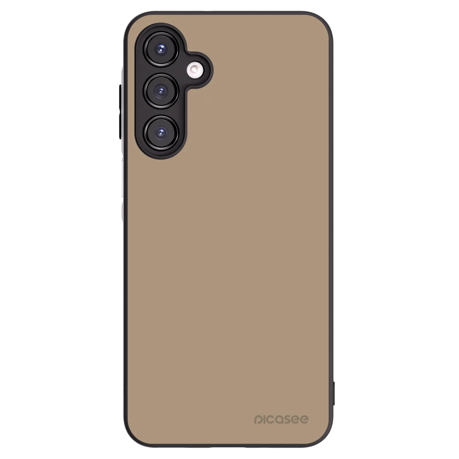 Picasee Μαύρη θήκη σιλικόνης για Samsung Galaxy A16 5G - Soft Sand