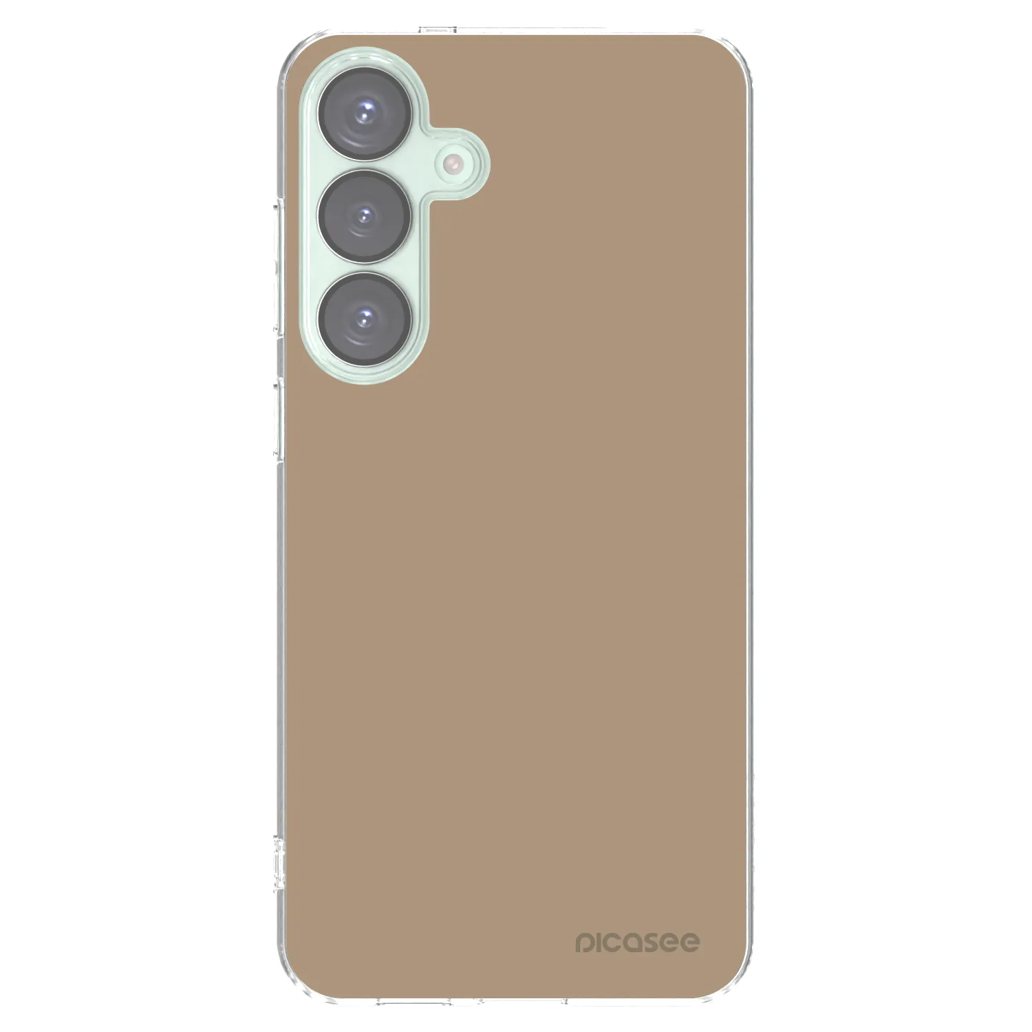 Picasee διαφανής θήκη σιλικόνης Samsung Galaxy S25+ 5G - Soft Sand