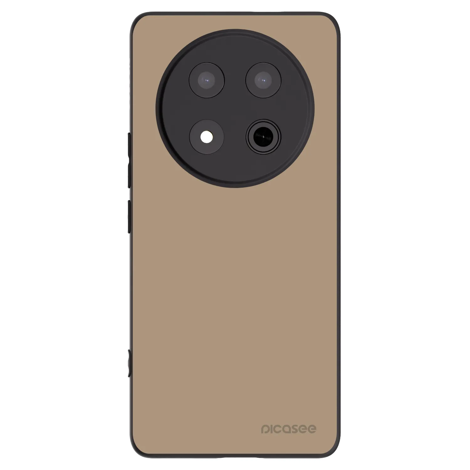 Picasee Μαύρη θήκη σιλικόνης για Honor Magic7 Lite 5G - Soft Sand
