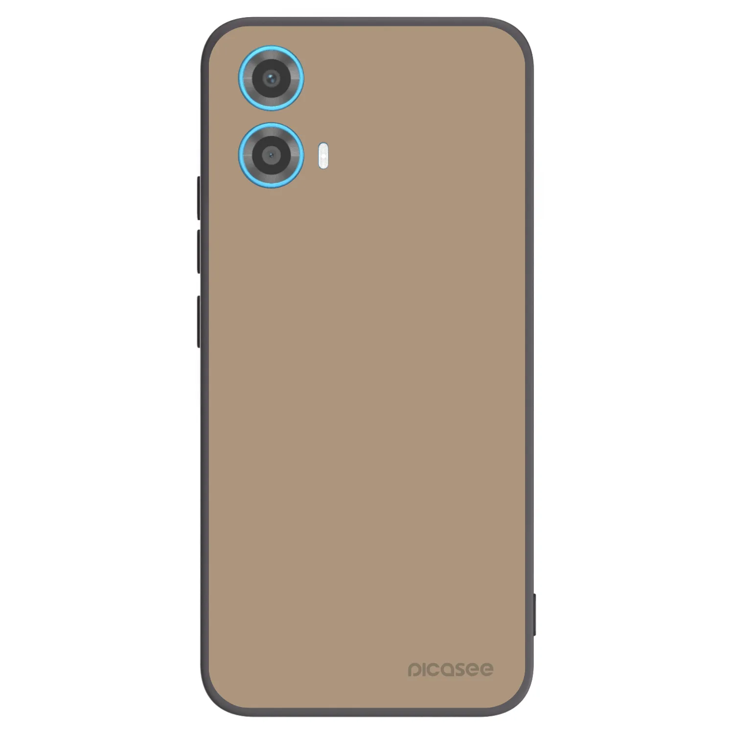 Picasee Μαύρη θήκη σιλικόνης για Motorola Moto G34 5G - Soft Sand