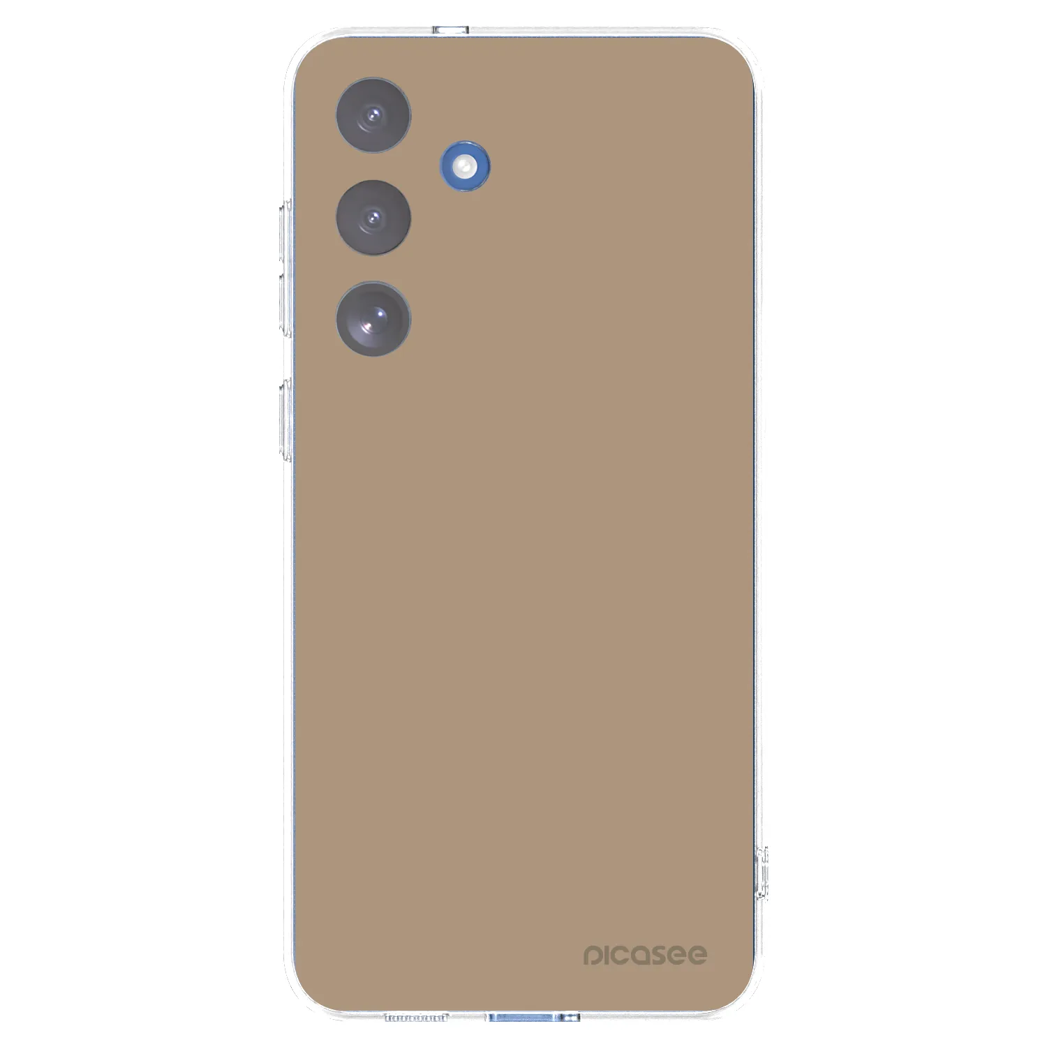 Picasee διαφανής θήκη σιλικόνης Samsung Galaxy S25 FE 5G - Soft Sand